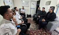 حضور متولیان سلامت در پایگاه فوریت های پزشکی سردشت